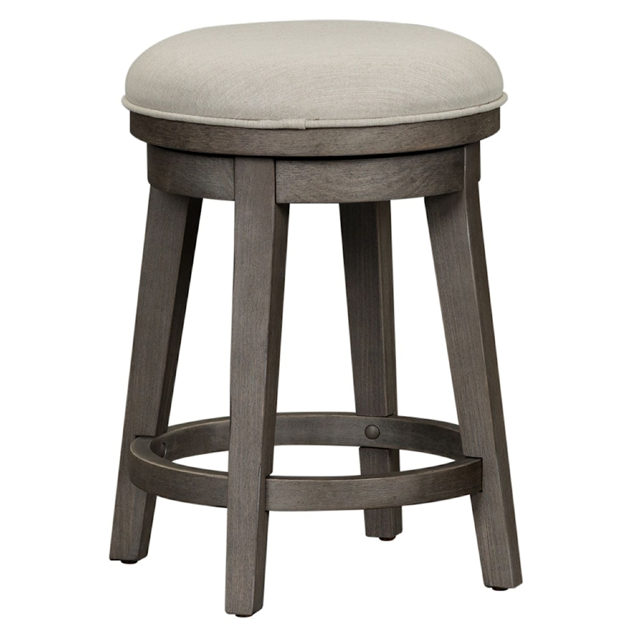 Libby Modern Farmhouse Console Swivel Stool