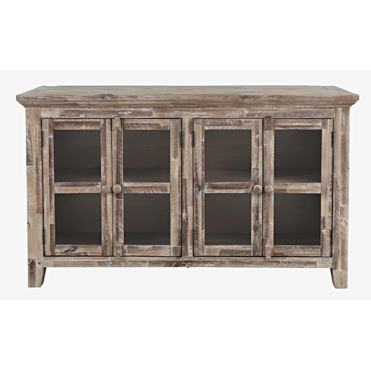 Jofran Rustic Shores 4 Door Low Cabinet