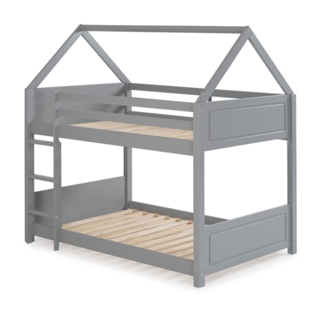 Twin Over Twin Bunk Bed 