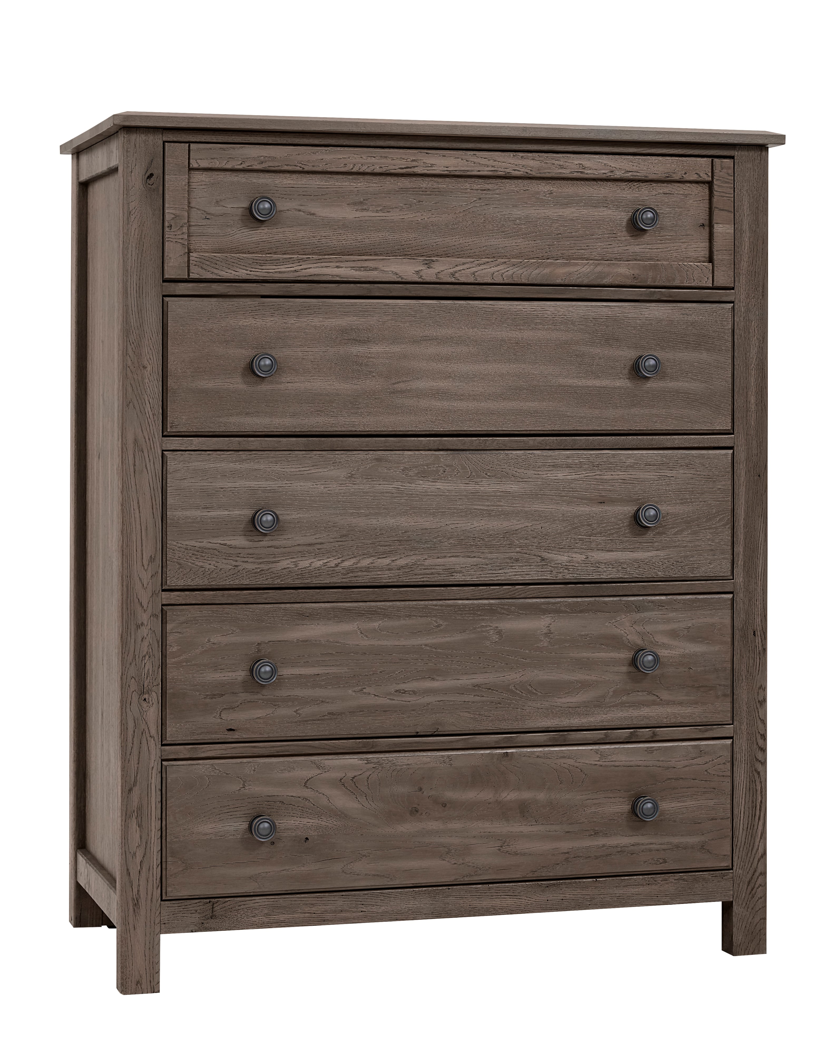 Vaughan Bassett Custom Express 123115 Casual 5Drawer Chest of Drawers