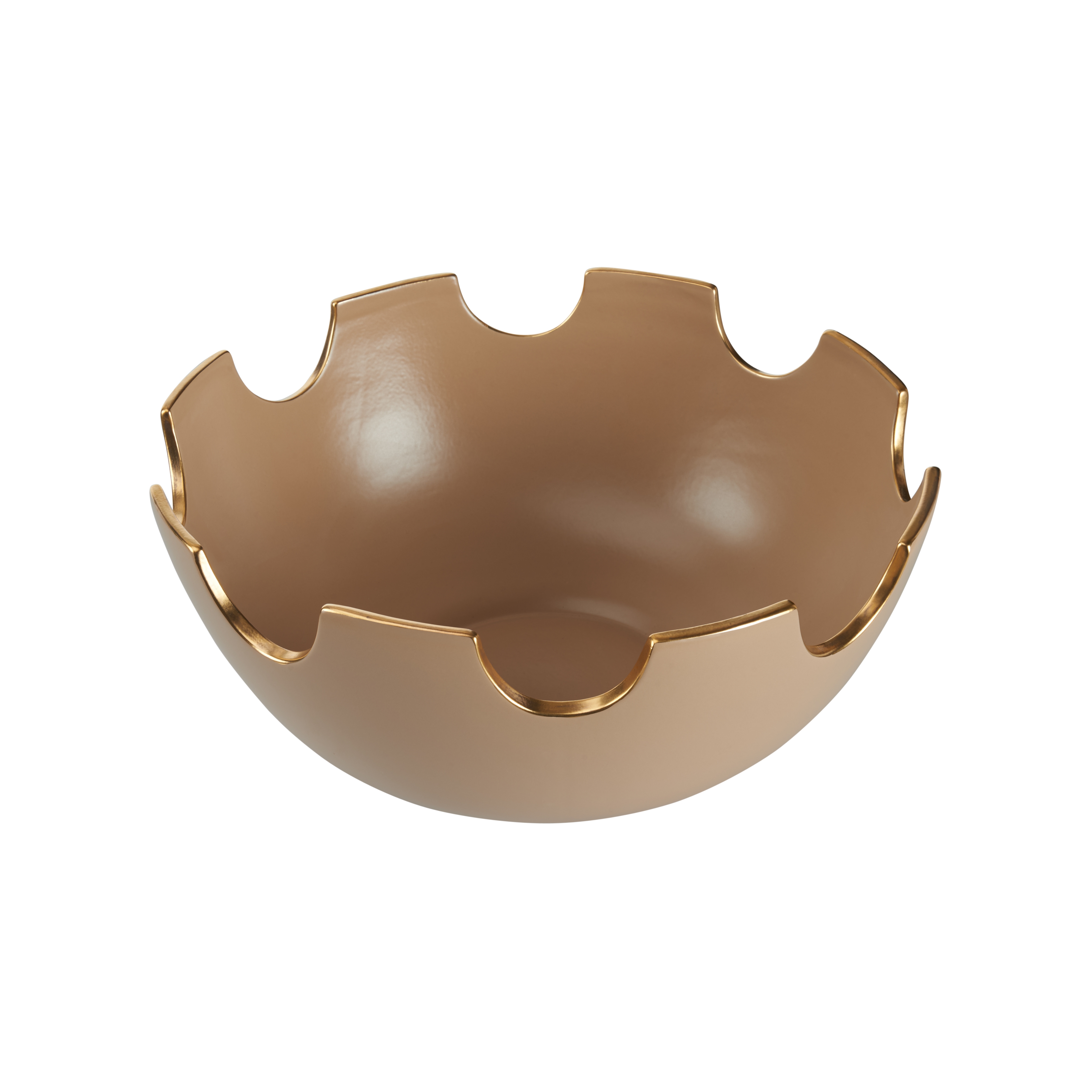 Chelsea House Chelsea House Misc Classic Bowl (Lg) - Taupe
