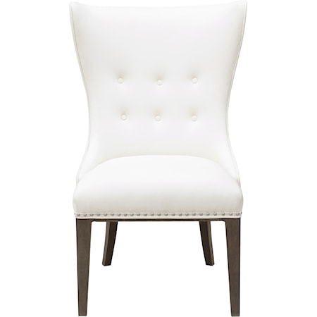 Transitional Dining Host Chair