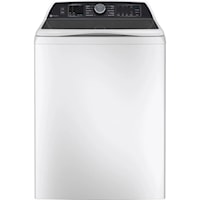 Profile 6.2 Cu. Ft. (IEC) Top Load Washer with Smarter Wash Technology White - PTW705BSTWS
