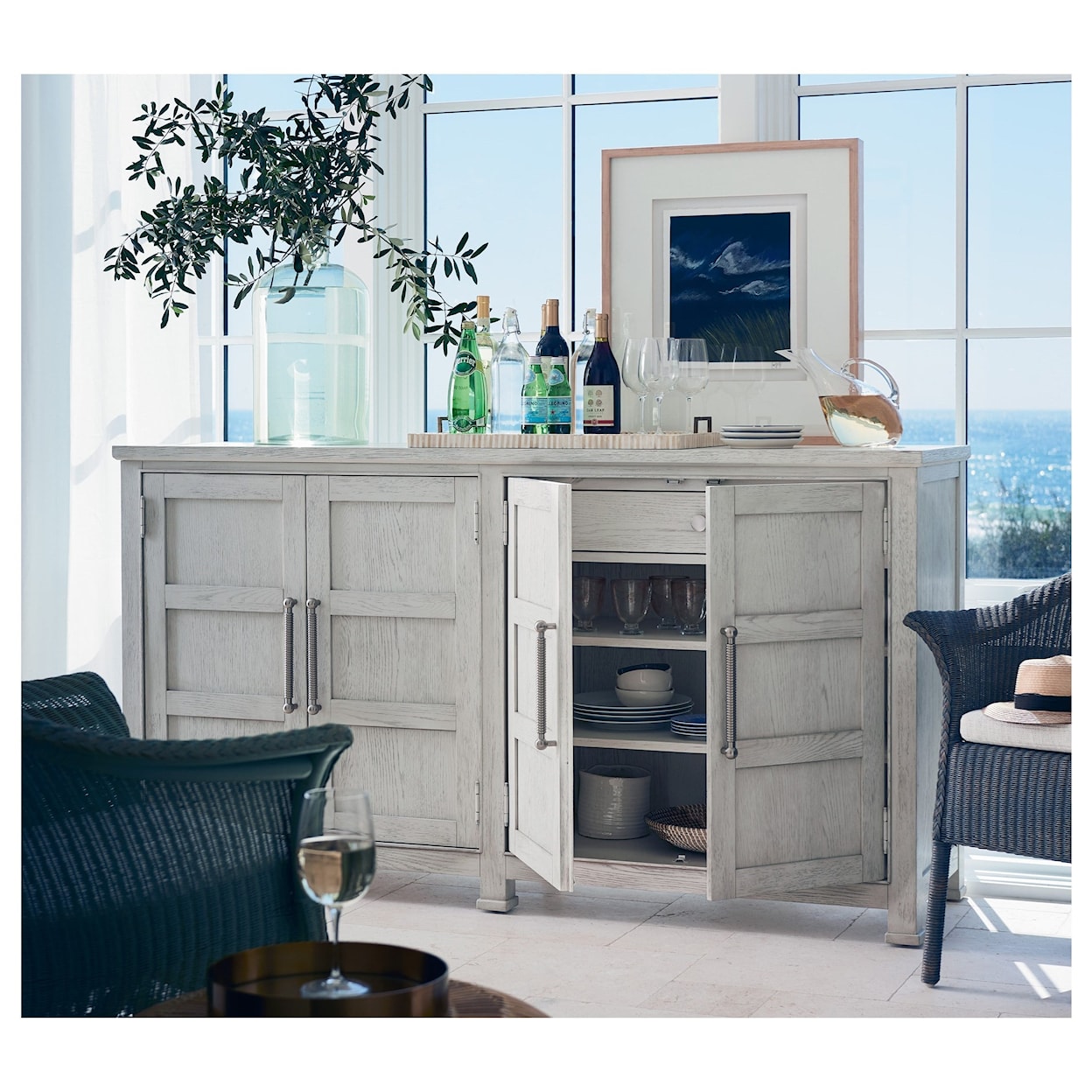 Universal Escape-Coastal Living Home Collection Credenza