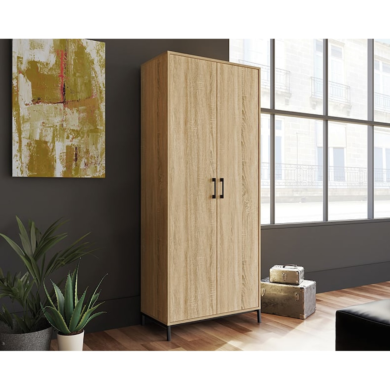 Sauder North Avenue North Avenue 2-Door Storage Cabinet