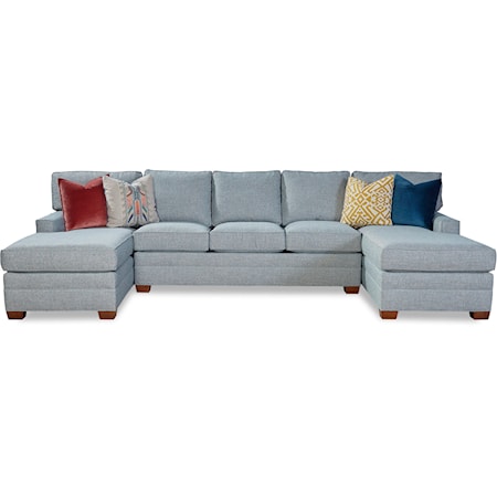 Customizable 5-Seat Sectional Sofa with Chaises