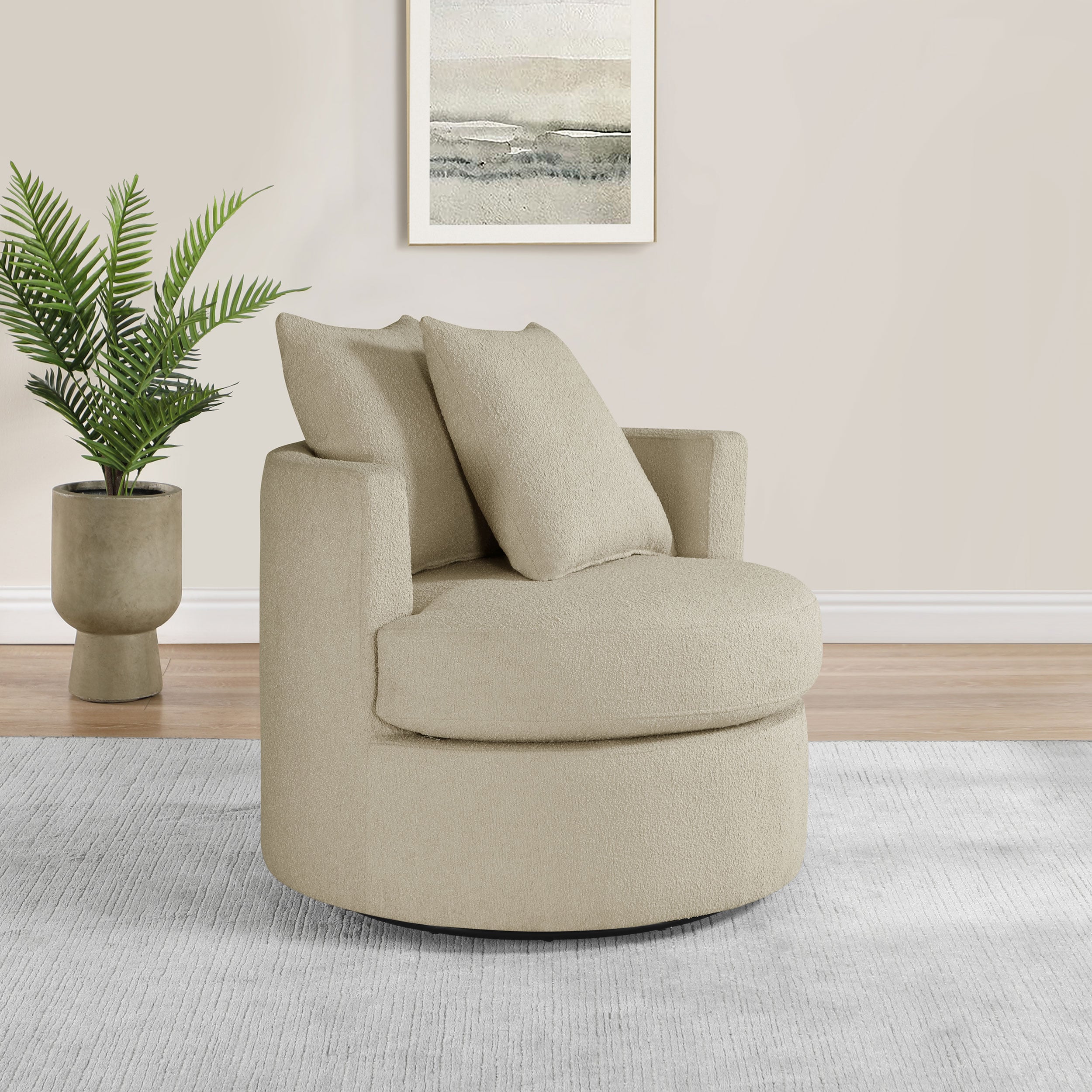 Coaster Debbie Debbie Swivel Accent Chair