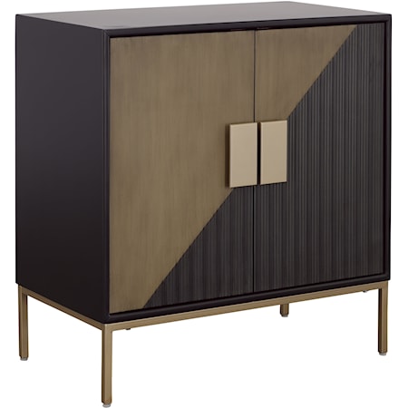 Contemporary Two Door Cabinet