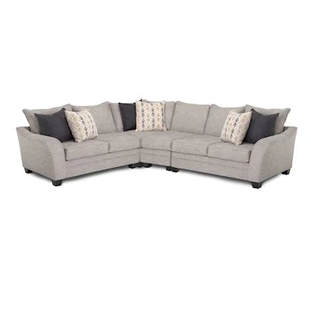 Transitional Sectional Sofa