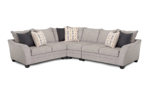 Transitional Sectional Sofa
