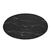 Modway Zinque 48" Oval Marble Dining Table