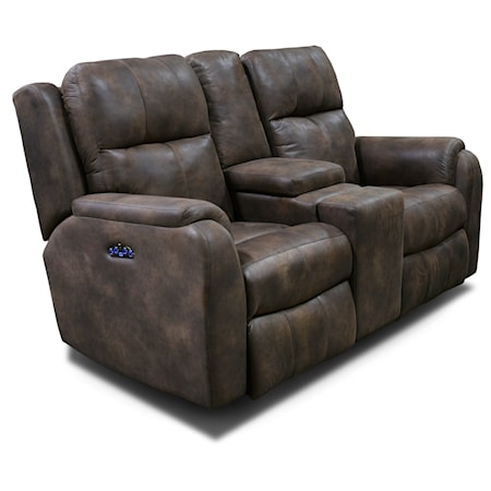 Double Power Reclining Love Seat