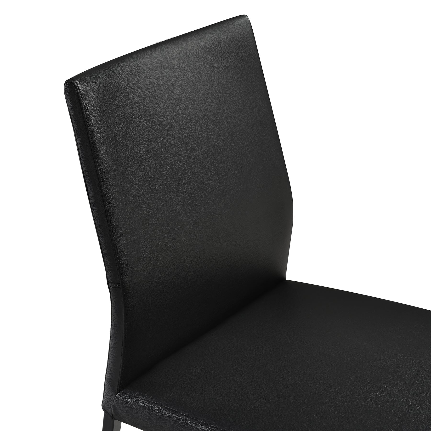 Armen Living Kash Faux-Leather Dining Chair