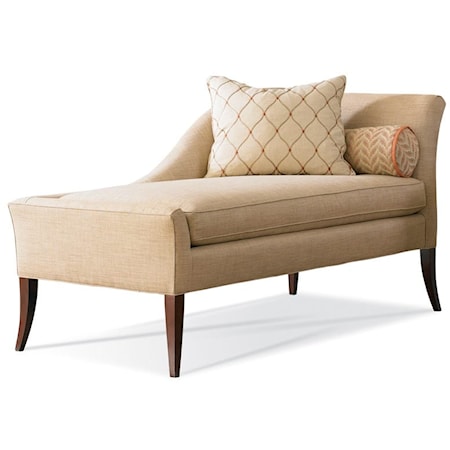 Transitional Right Arm Chaise