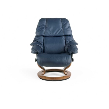Medium Reclining Chair with Classic Base
