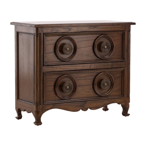 Traditional 2-Drawer Storage Chest