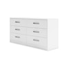 Ashley Furniture Signature Design Flannia 6-Drawer Dresser