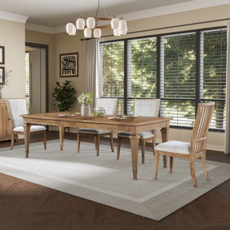 5-Piece Rectangular Table Set