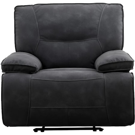 Casual Cobalt Power Zero Gravity Recliner with Power Headrest