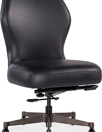 Executive Swivel Tilt Chair with Casters