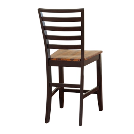 Ladder-Back Counter Stool