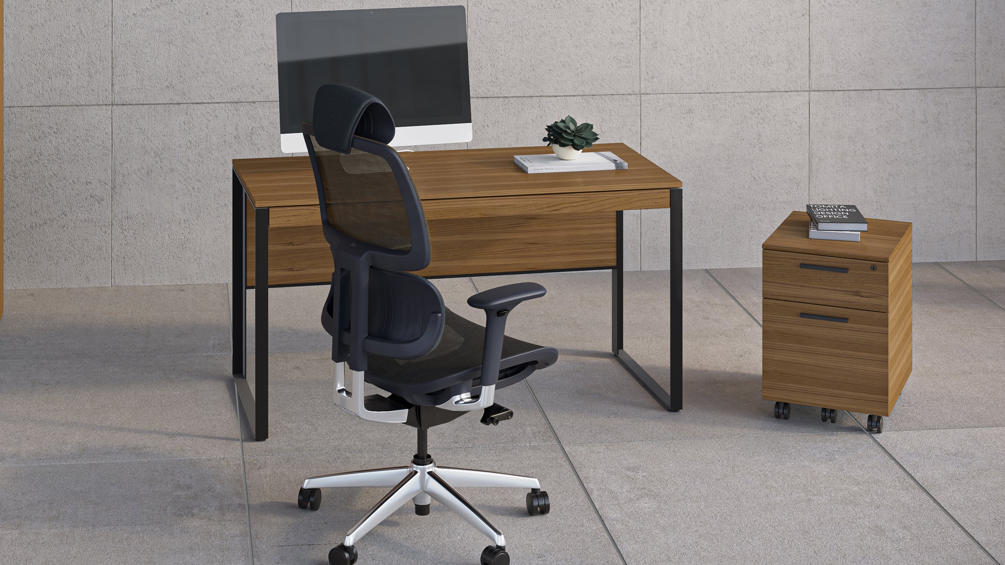 BDI Linea Mobile File Pedestal