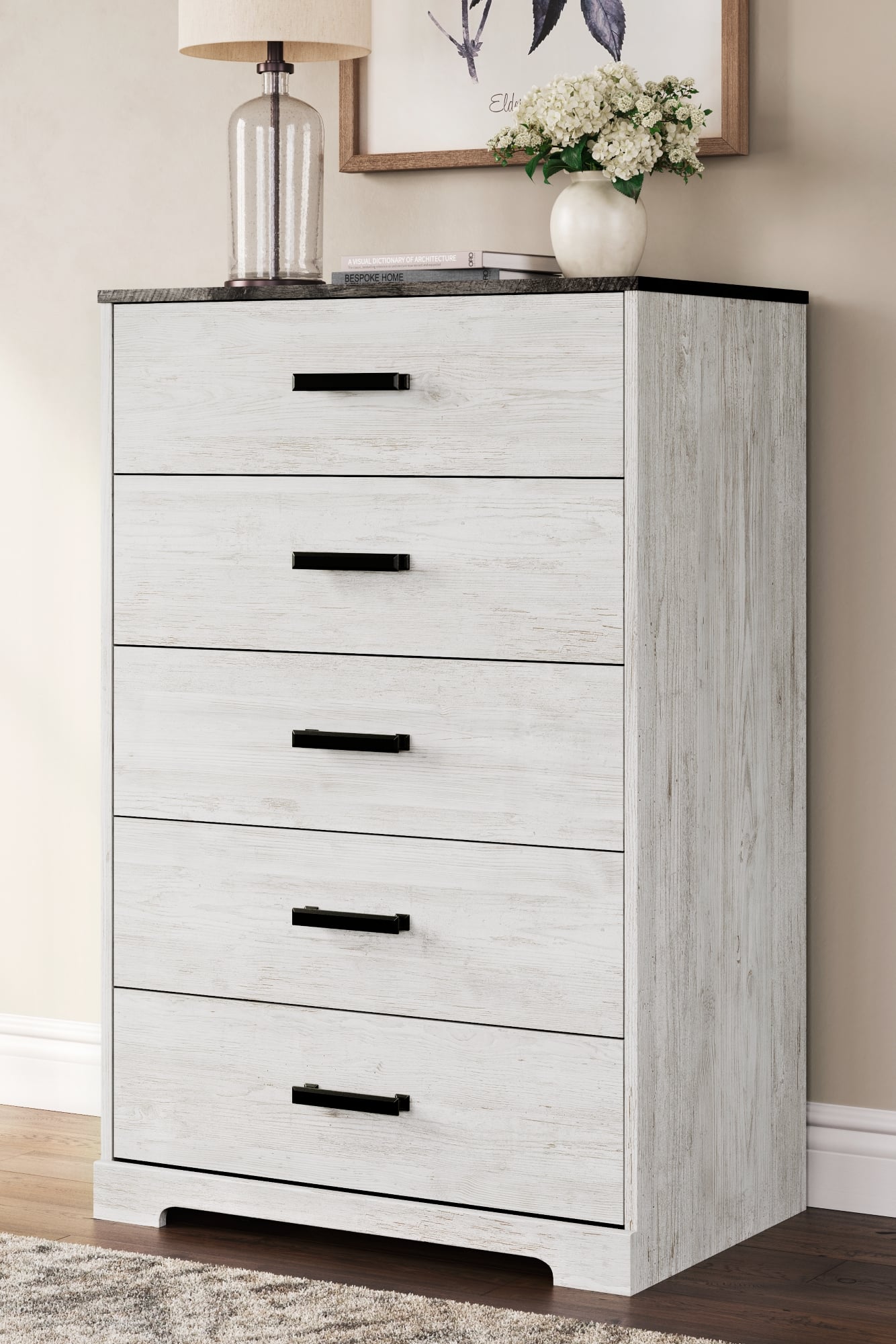 Signature Design by Ashley Shawburn Five Drawer Chest