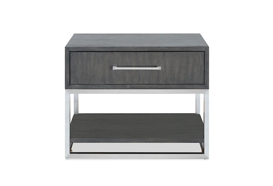 Arch Appeal Night Stand by Klaussner International at Pilgrim Furniture City