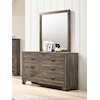 Crown Mark Millie 6-Drawer Dresser