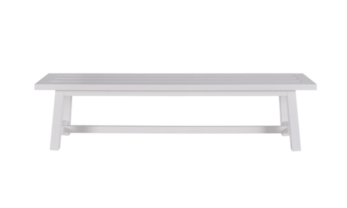 Coastal Outdoor Dining Bench