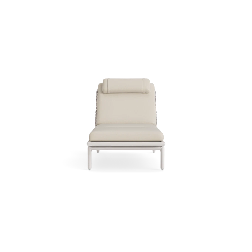 Adj. Strap Chaise Lounge w/Headrest