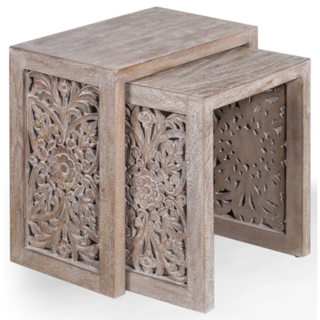 Chairside Nesting Table