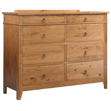 8-Drawer High Dresser