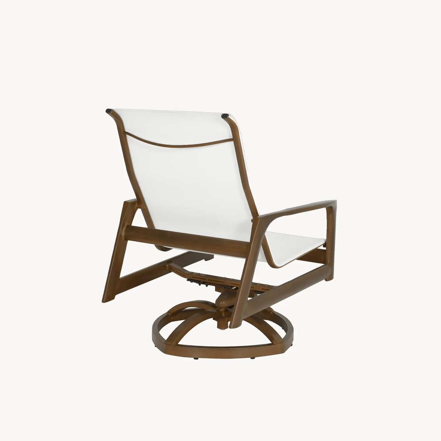 Castelle Berkeley Padded Sling Lounge Swivel Rocker