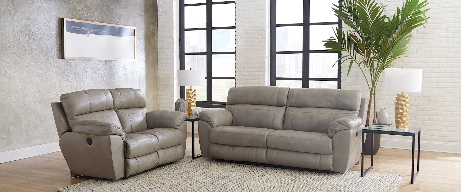 Power Reclining Living Room Group