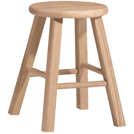 18" Round Top Stool