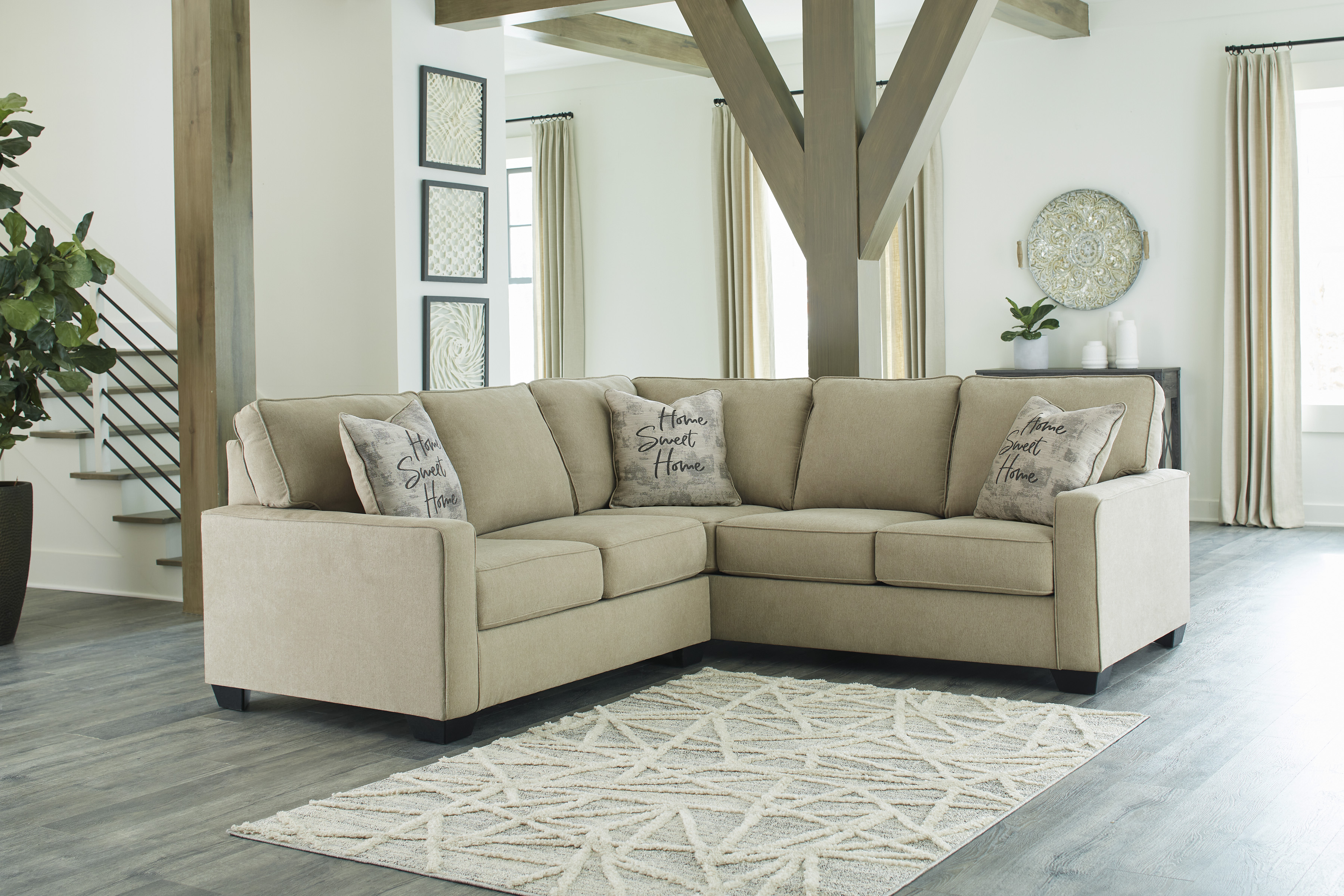 Signature Design By Ashley Lucina 59006S2 2-Piece Sectional | Rife's ...