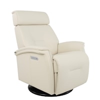 Contemporary Rome Large Power Recliner