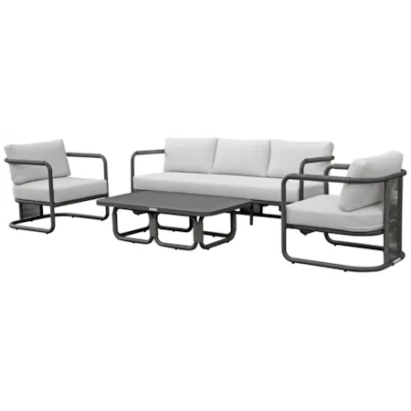 Outdoor 4-pc. Conversation Set
