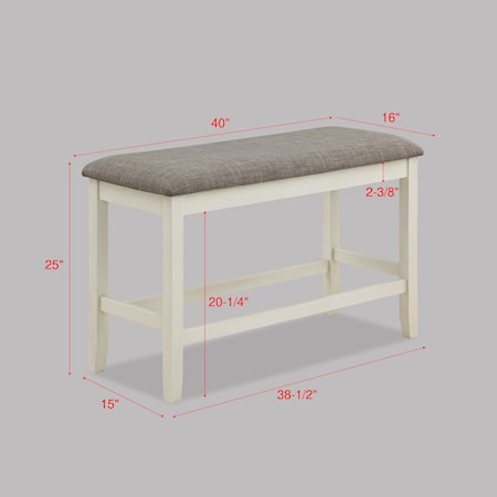 Counter Height Bench