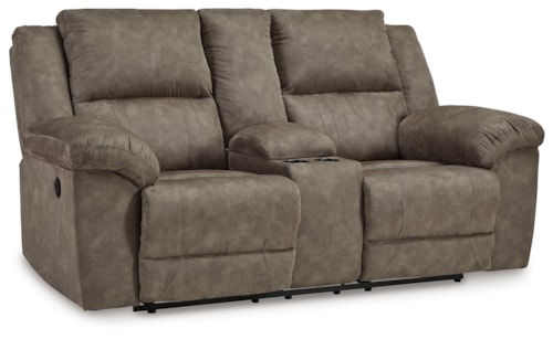 Reclining Loveseat With Console