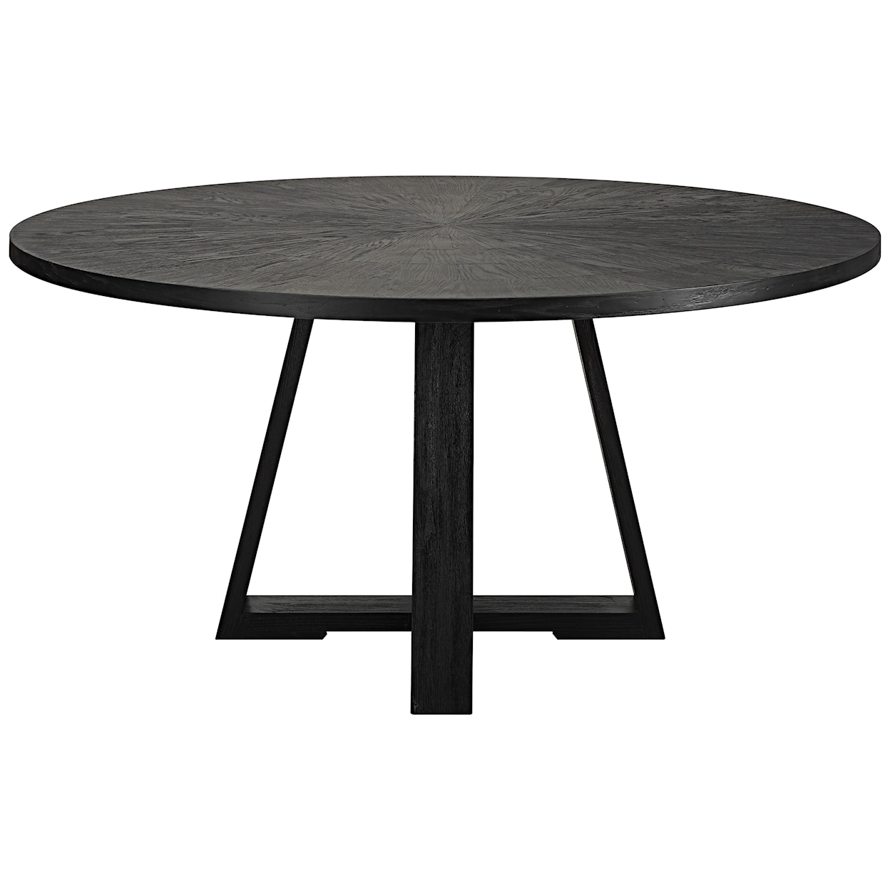 Uttermost Gidran Gidran Round Black Dining Table