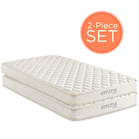 6" Twin Mattress Foam Set of 2