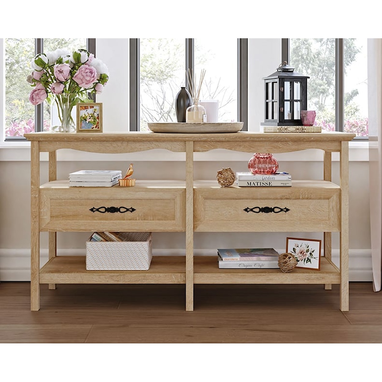 Sauder Adaline Cafe Traditional TV Stand