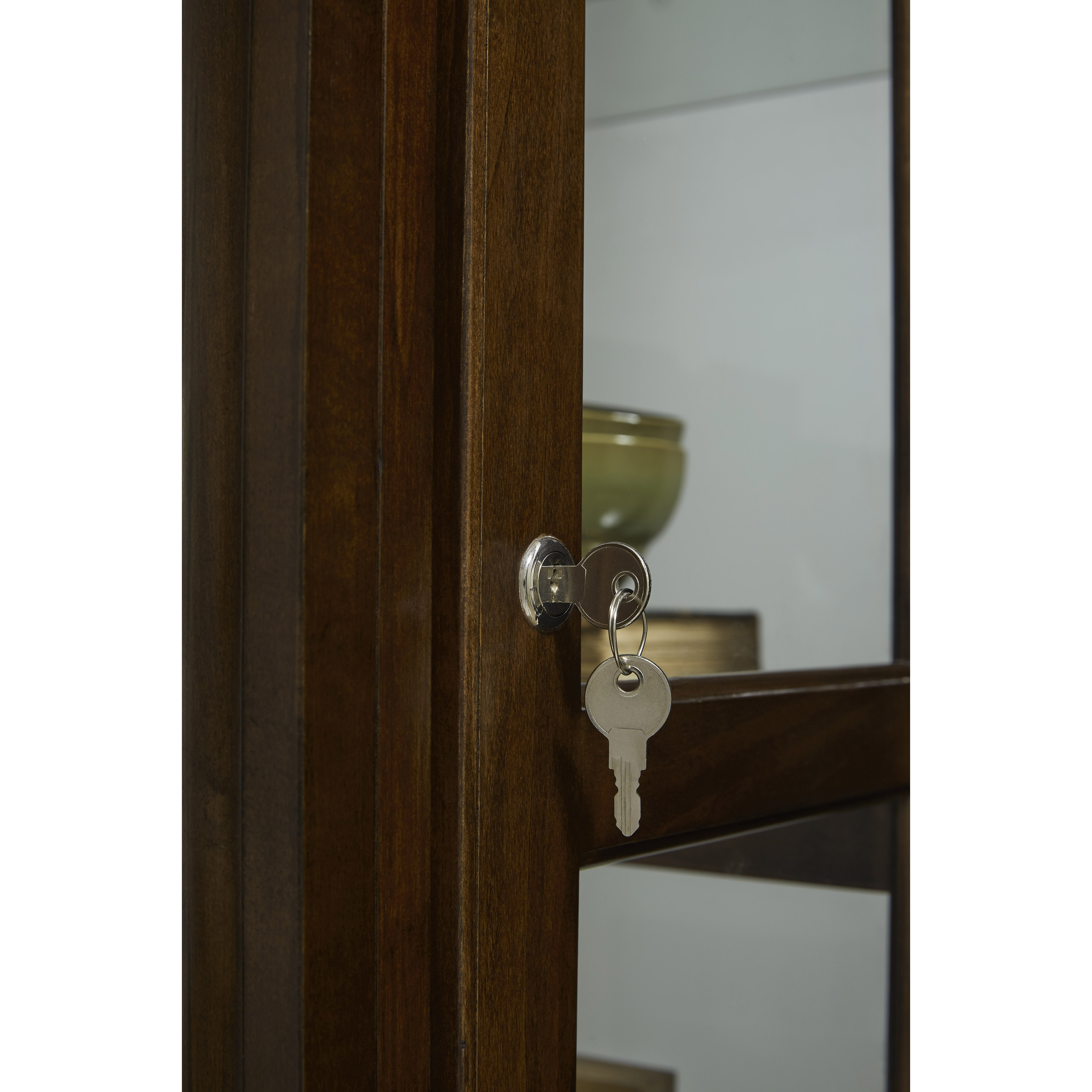 Pulaski Furniture Curios Two-Way Sliding Door Curio Cabinet