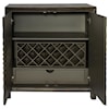 Liberty Furniture Chaucer 2-Door Wine Accent Cabinet