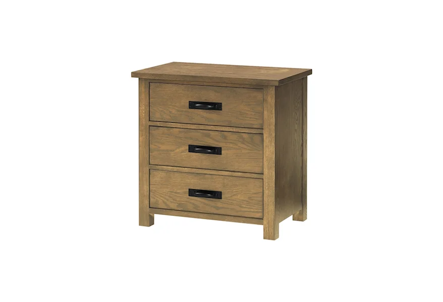 Cumberland 3-Drawer Nightstand by Winners Only at Reeds Furniture