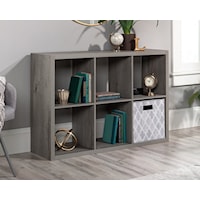 Transitional 6-Cubby Organizer Bookcase