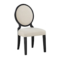 Casual Upholstered Side Chair