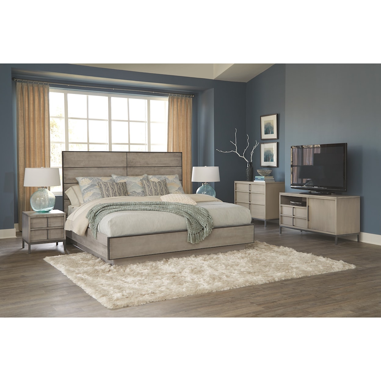 Durham Milestone Queen Plinth Platform Bed